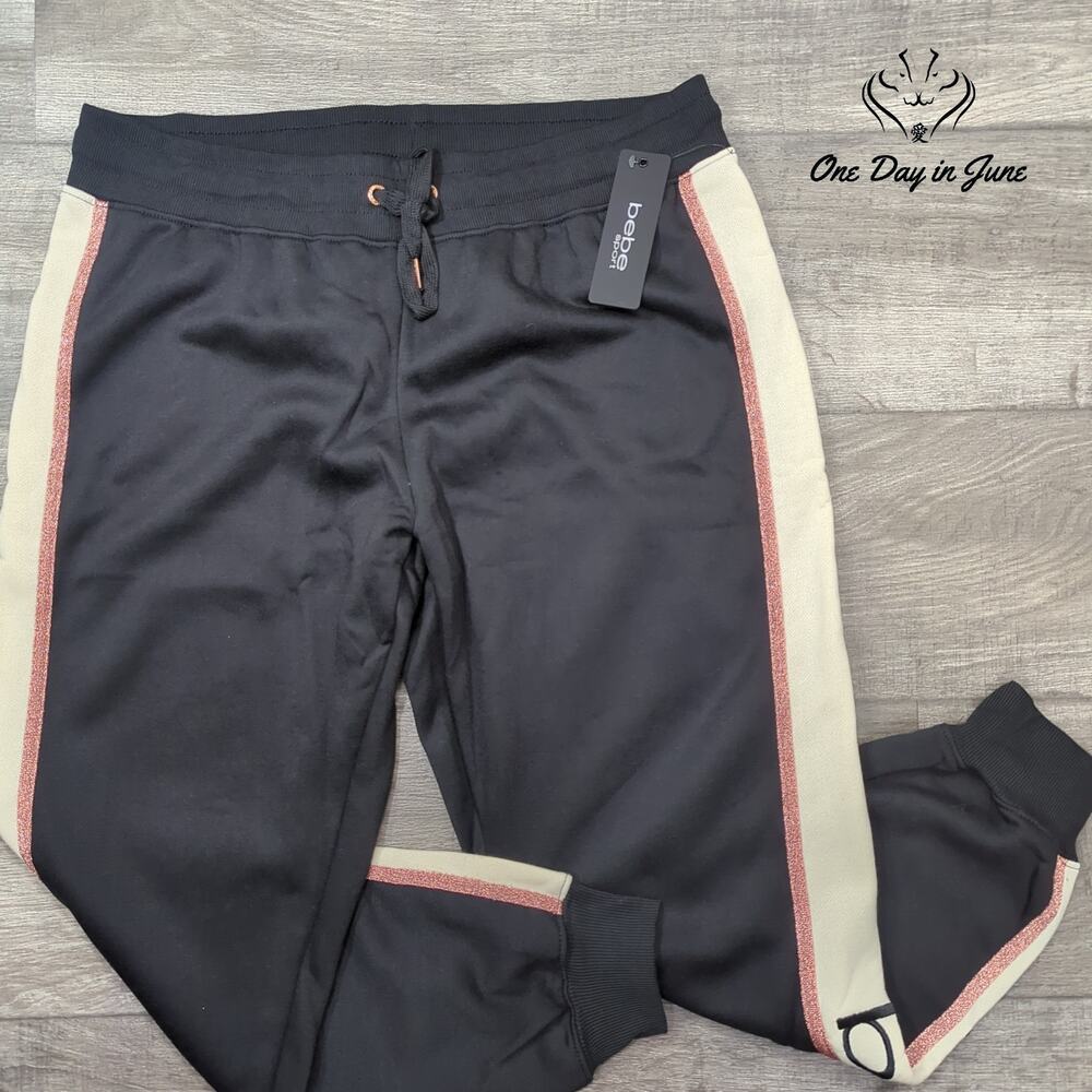 Bebe Sport Color Pop Jogger Pants Size 1X
